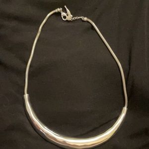 Chloe & Isabel Silver tone necklace